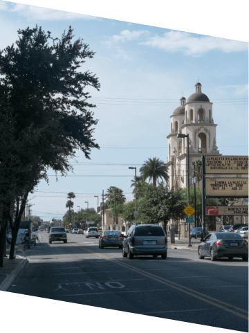 Downtown Marana street