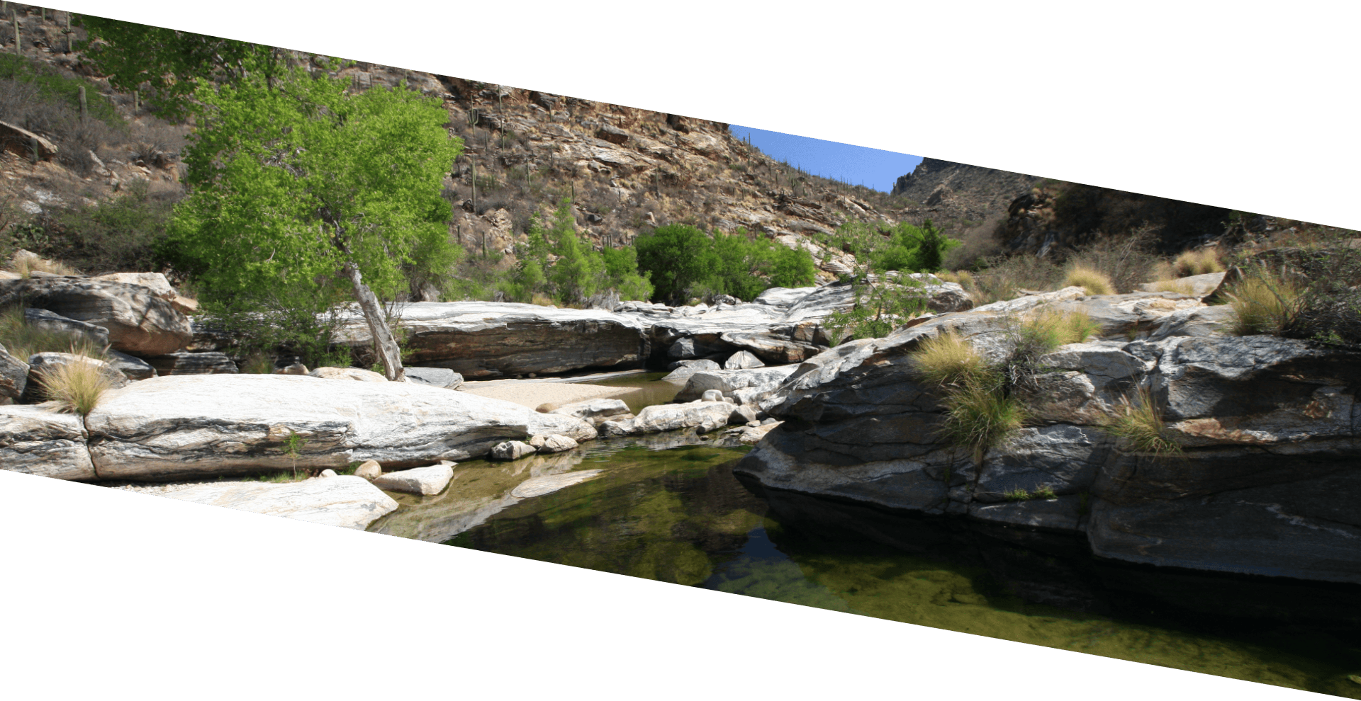 Rocks and stream